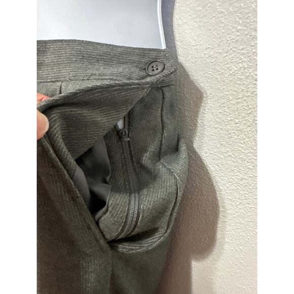 VTG Jean Nicole Corpcore Midi Skirt Set 5/6 Grey Preppy Classic Preppy RL Vibes - Picture 10 of 16